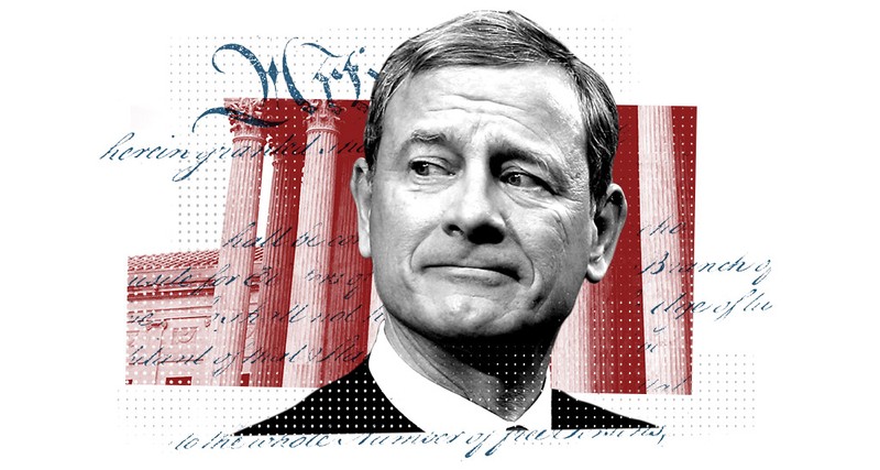 Supreme Court justice John Roberts.